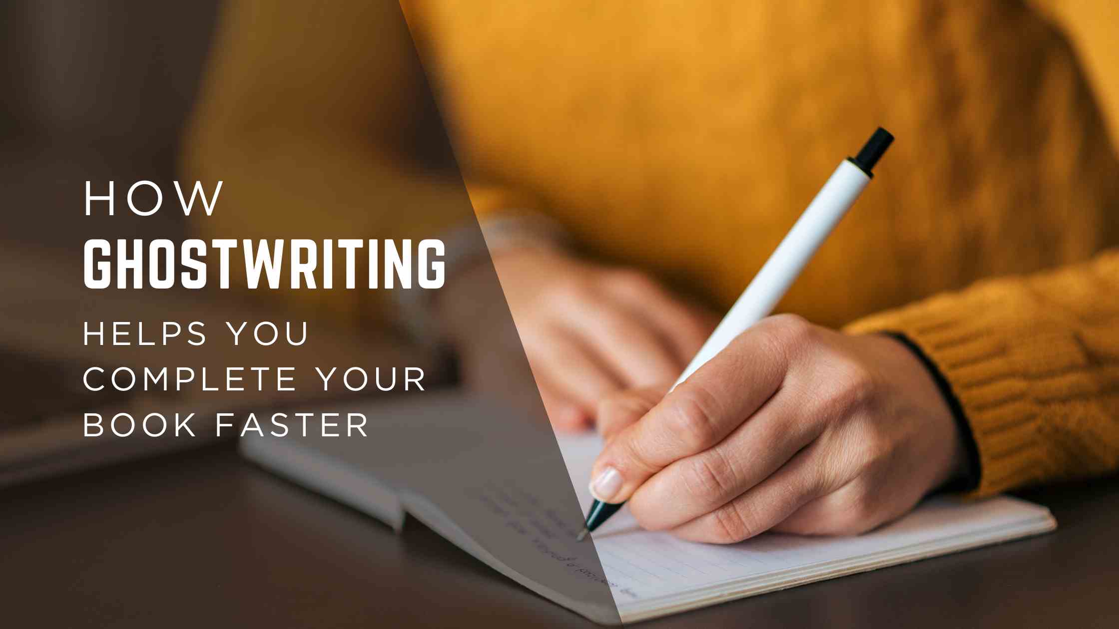 Read more about the article How a Ghostwriter in India Can Help You Finish Your Book Faster
