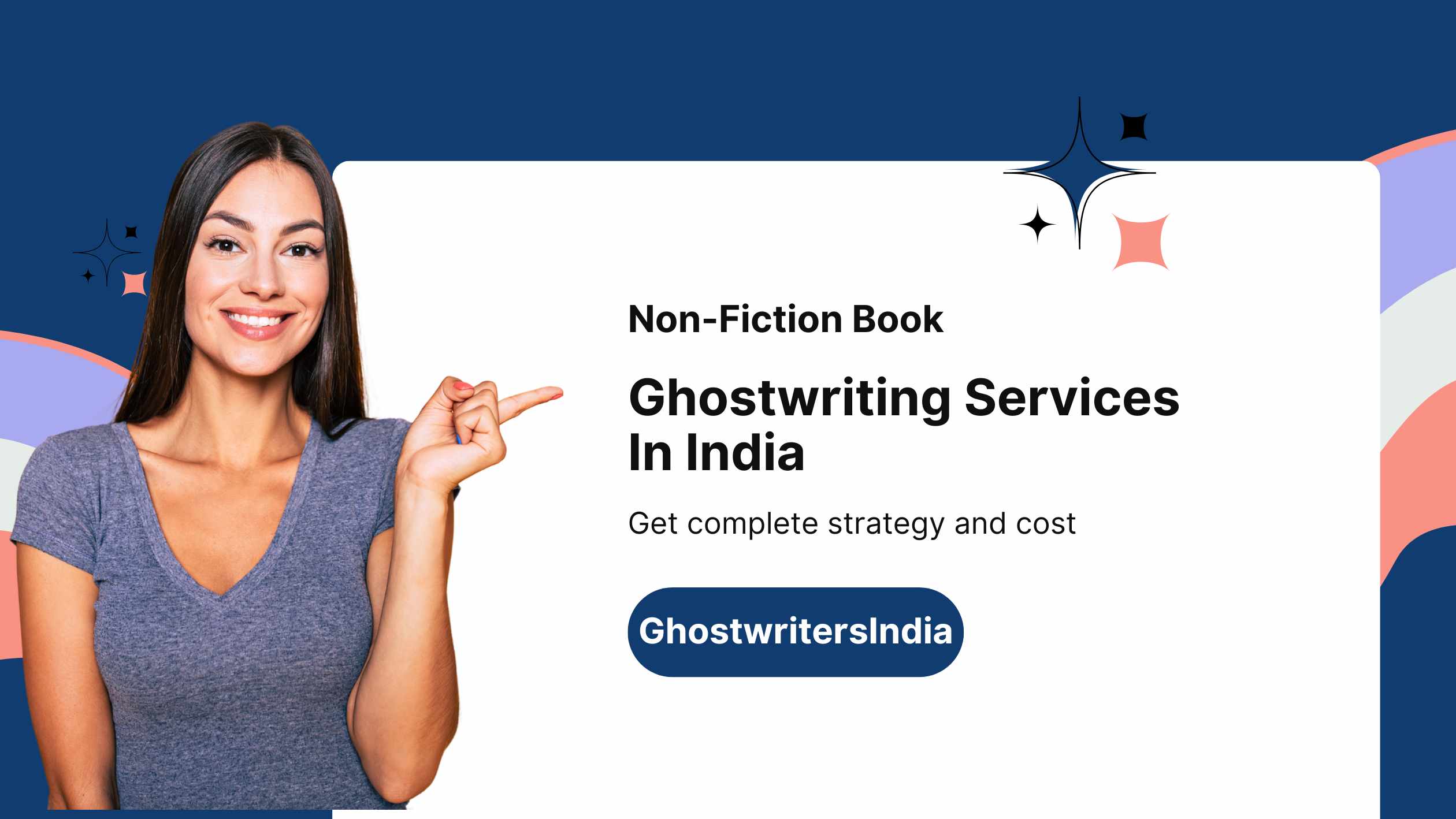 non-fiction book ghostwriting services in India